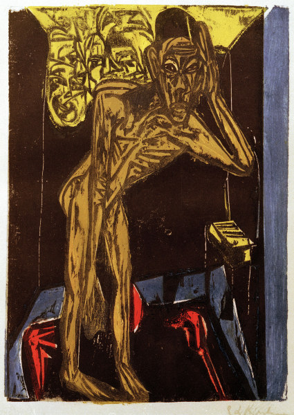 Chamisso,  Peter Schlemihl from Ernst Ludwig Kirchner