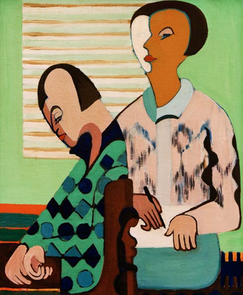 Das Paar. Selbstbildn.m.E from Ernst Ludwig Kirchner