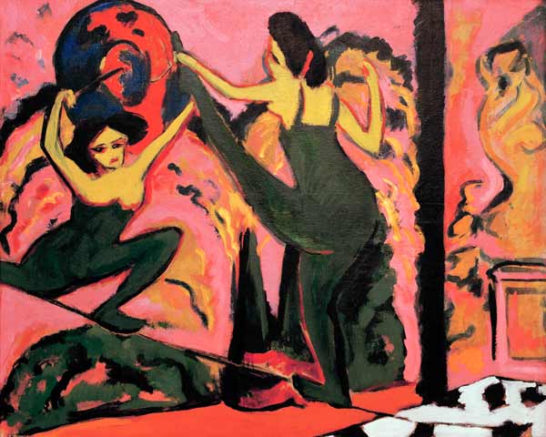 Drahtseiltanz from Ernst Ludwig Kirchner