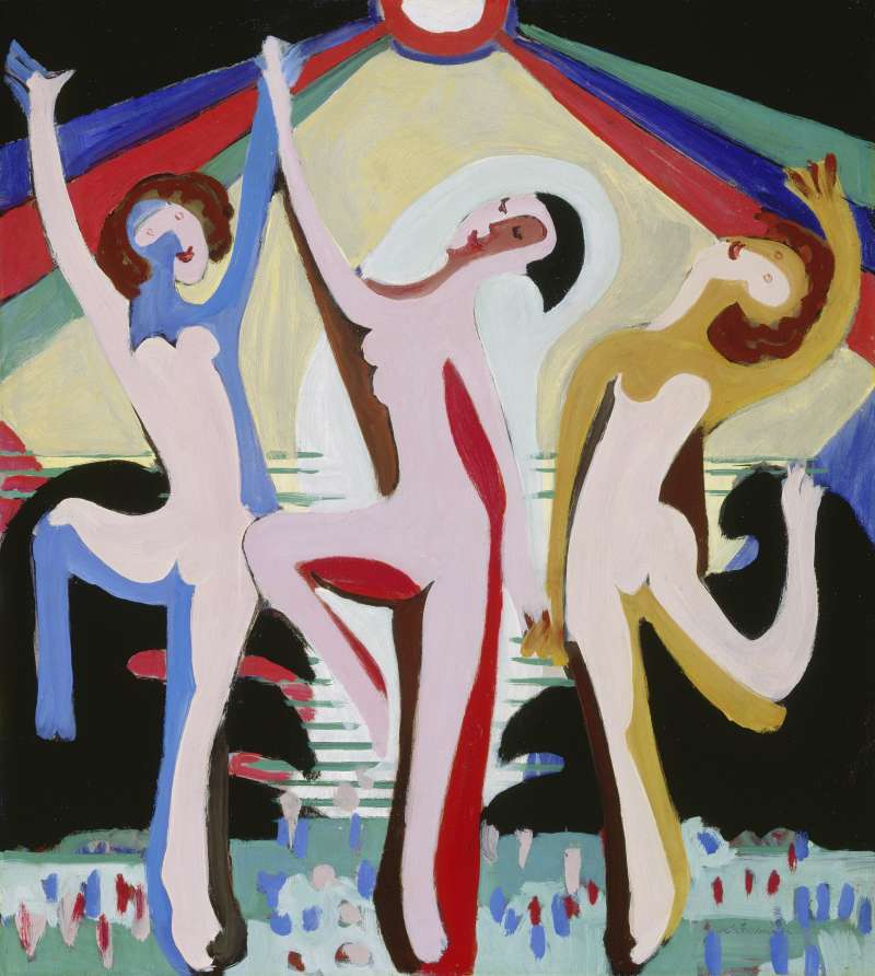 Farbentanz. from Ernst Ludwig Kirchner