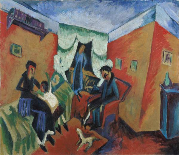 Interieur from Ernst Ludwig Kirchner