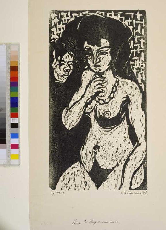 Mädchenakt from Ernst Ludwig Kirchner