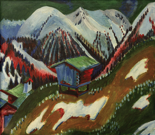 Schneeschmelze from Ernst Ludwig Kirchner