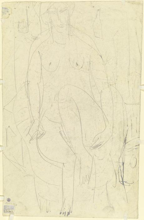 Sitzender weiblicher Akt from Ernst Ludwig Kirchner