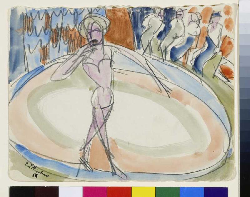 Tänzerin im Varieté from Ernst Ludwig Kirchner