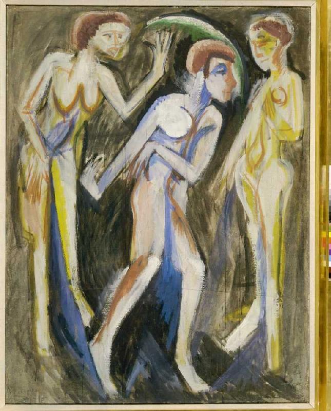 Tanz zwischen Frauen from Ernst Ludwig Kirchner