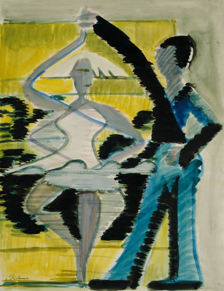Tanzpaar (Drehende Tänzerin) from Ernst Ludwig Kirchner