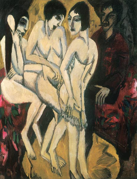 Urteil des Paris from Ernst Ludwig Kirchner