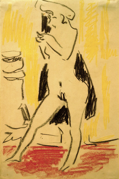 Weibliches Modell from Ernst Ludwig Kirchner