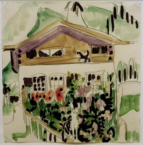 Wildbodenhaus from Ernst Ludwig Kirchner