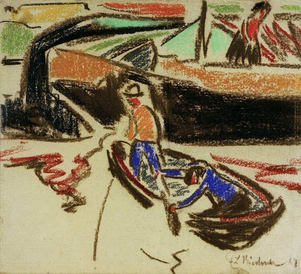 Zille und Beiboot from Ernst Ludwig Kirchner