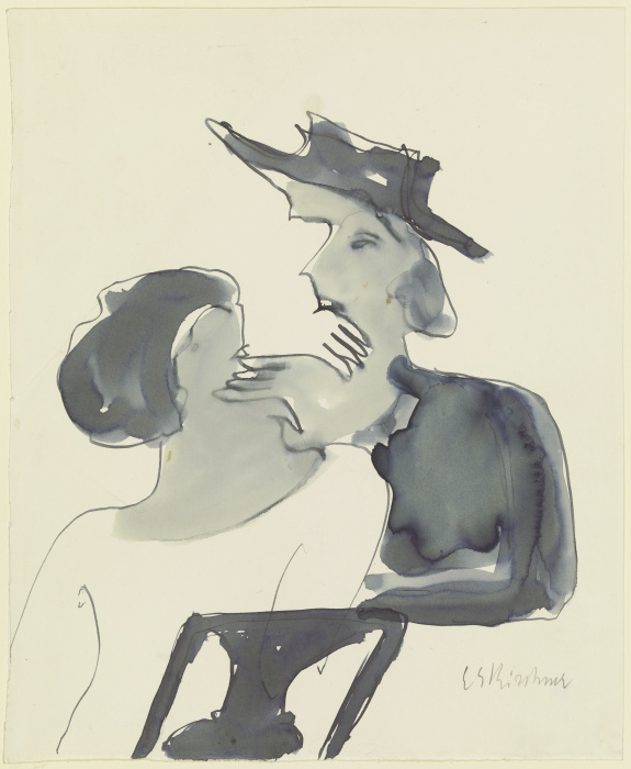 Zwei Frauen im Gespräch from Ernst Ludwig Kirchner