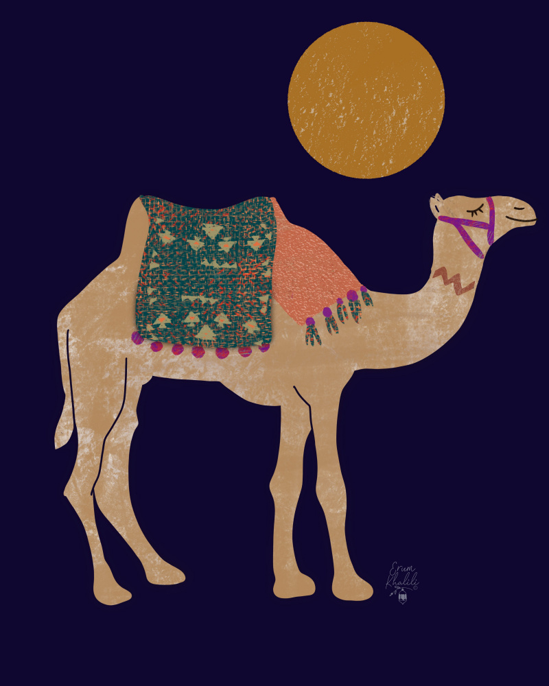 Kamel und Mond Erum Khalili.png from Erum Khalili