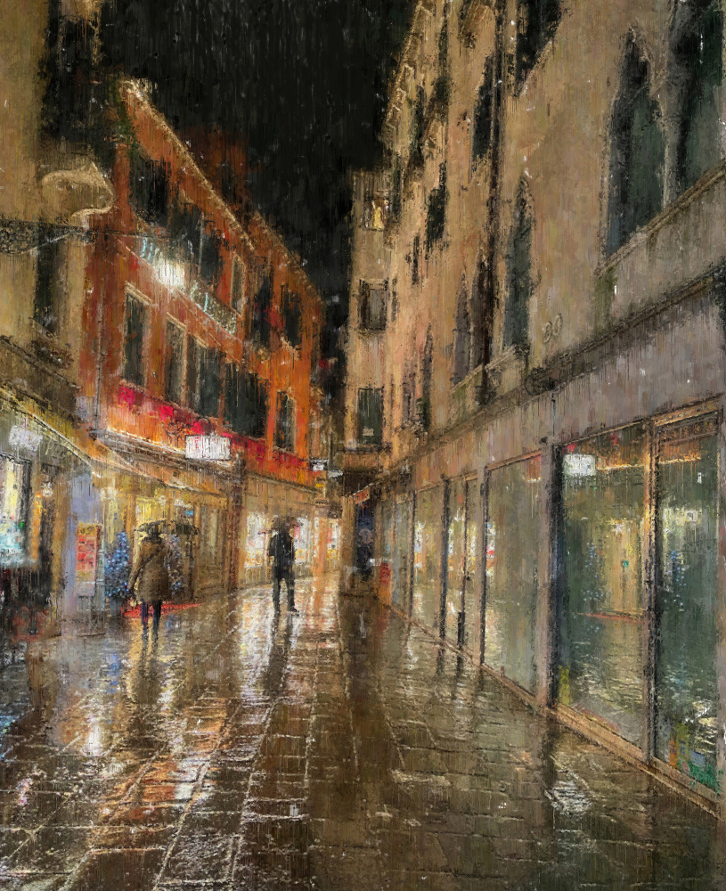 Eine regnerische Nacht in Venedig from Esra Belgin