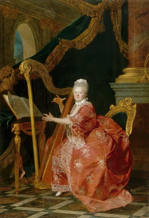Marie Louise Thérèse Victoire of France (1733-1799) from Etienne Aubry