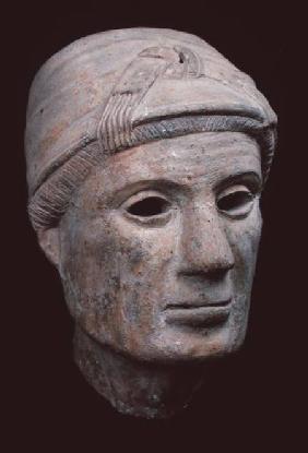 Head of an old woman, from Cerveteri