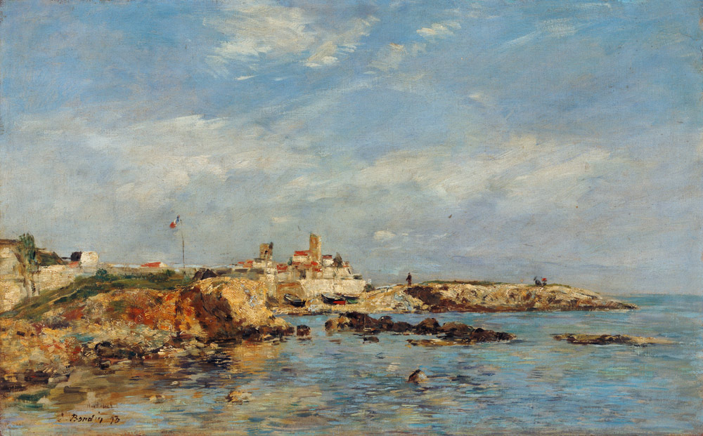 Le Cap d'Antibes. from Eugène Boudin