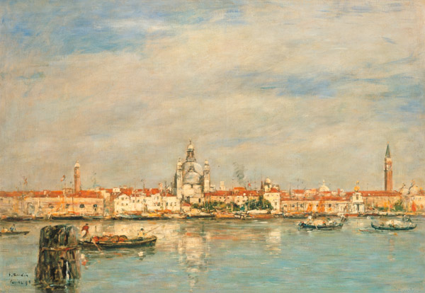 Ansicht von Venedig from Eugène Boudin