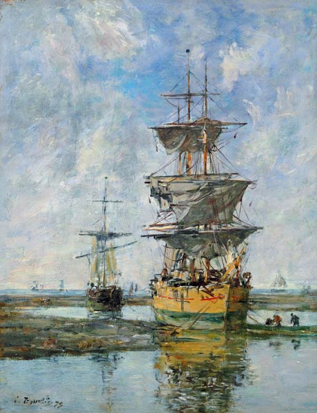 The Large Ship from Eugène Boudin