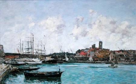 View of Antibes from Eugène Boudin