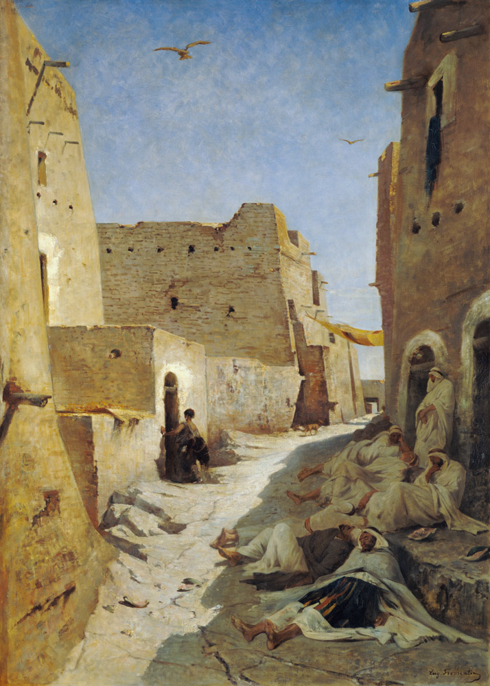 Une rue a El-Aghouat from Eugène Fromentin