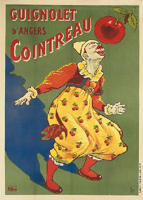 Advertising poster for Guignolet's Cointreau