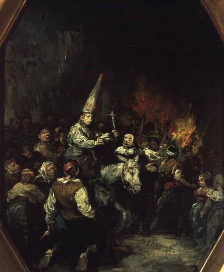 Damned by the Inquisition from Eugenio Lucas Velazquez