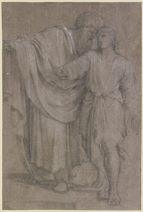 Jakob mit seinem Sohn Joseph from Eustache Le Sueur