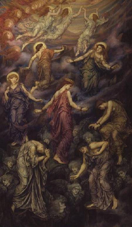 The Kingdom of Heaven Suffereth Violence from Evelyn de Morgan