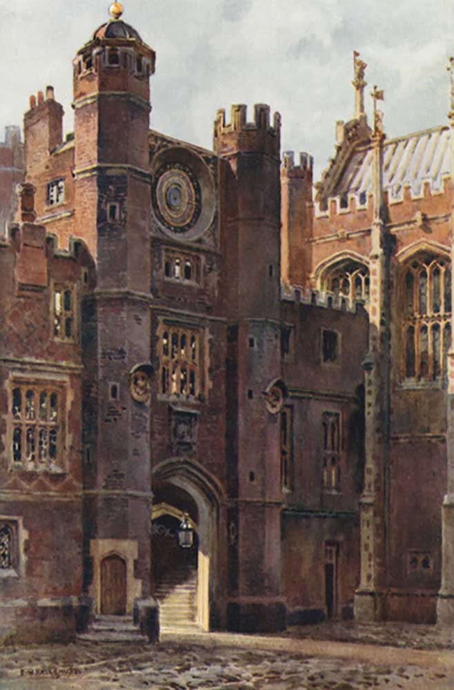 Anne Boleyns Tor, Clock Court from E.W. Haslehust