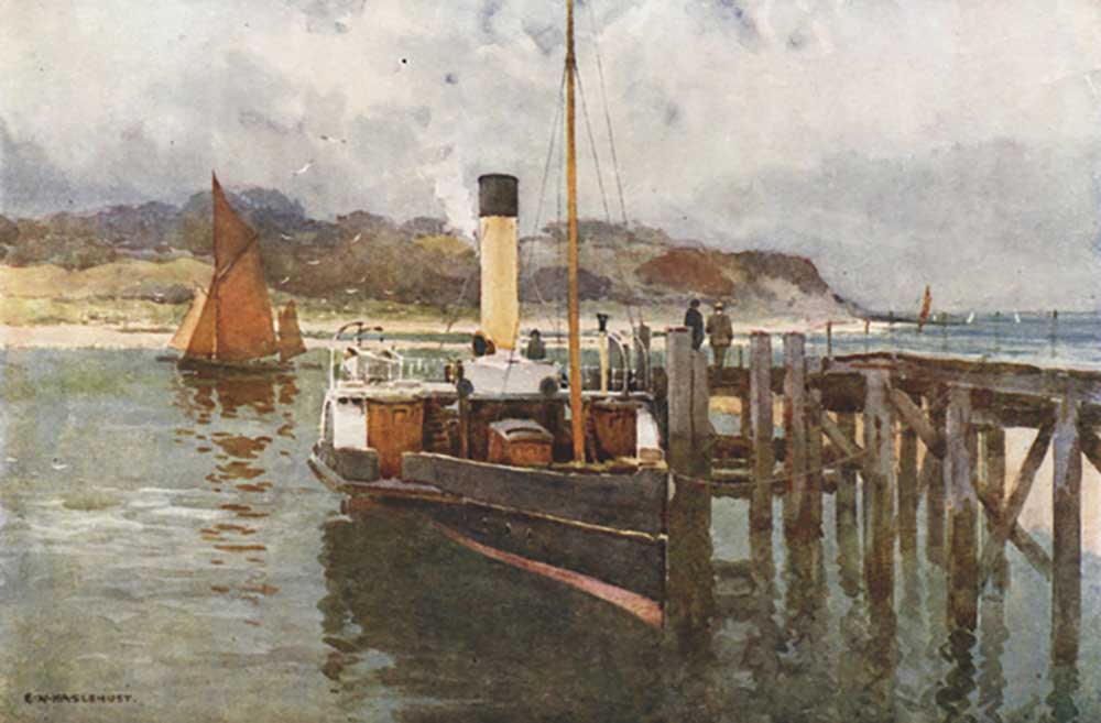 Bembridge Hafen from E.W. Haslehust