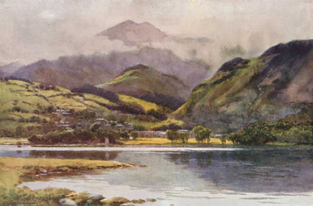 Coniston Lake from E.W. Haslehust