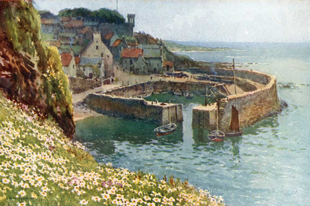 Crail Harbour from E.W. Haslehust