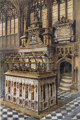 Die Beauchamp-Kapellengräber des Gründers und Robert Dudley, Earl of Leicester