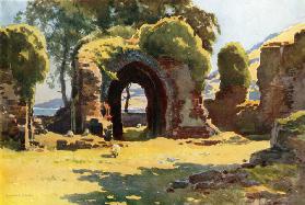 Die Ruinen von Lindores Abbey