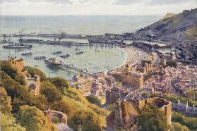 Dover Harbour von der Burg
