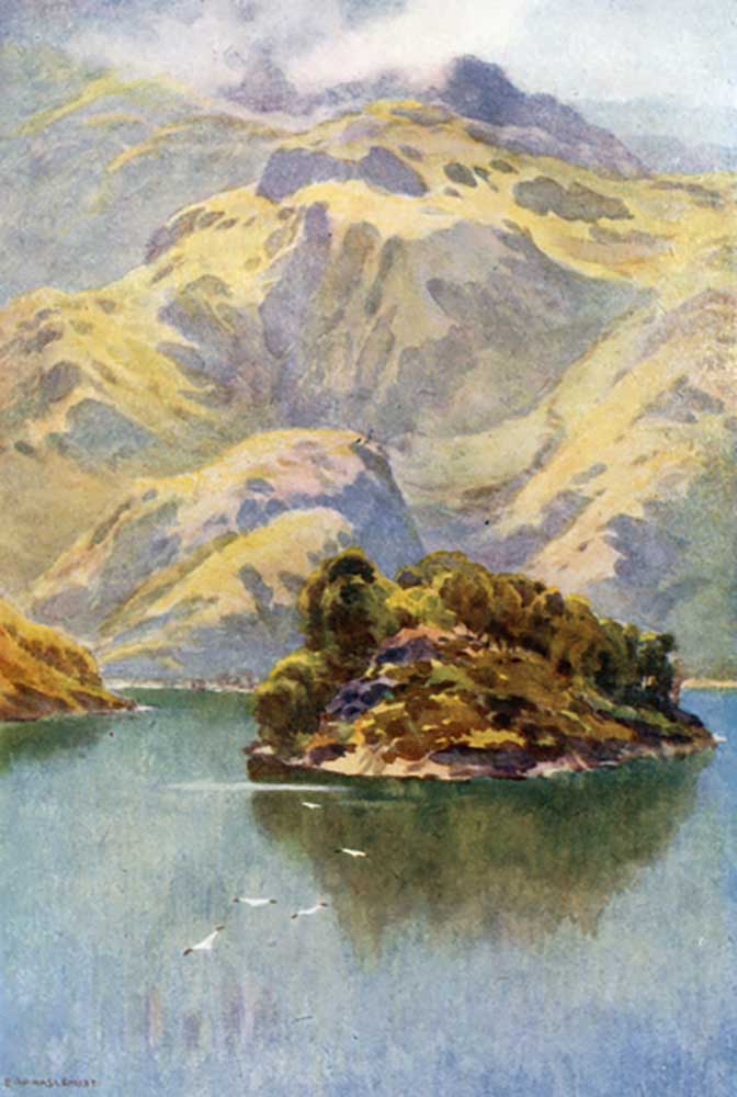 Ellens Insel, Loch Katrine from E.W. Haslehust