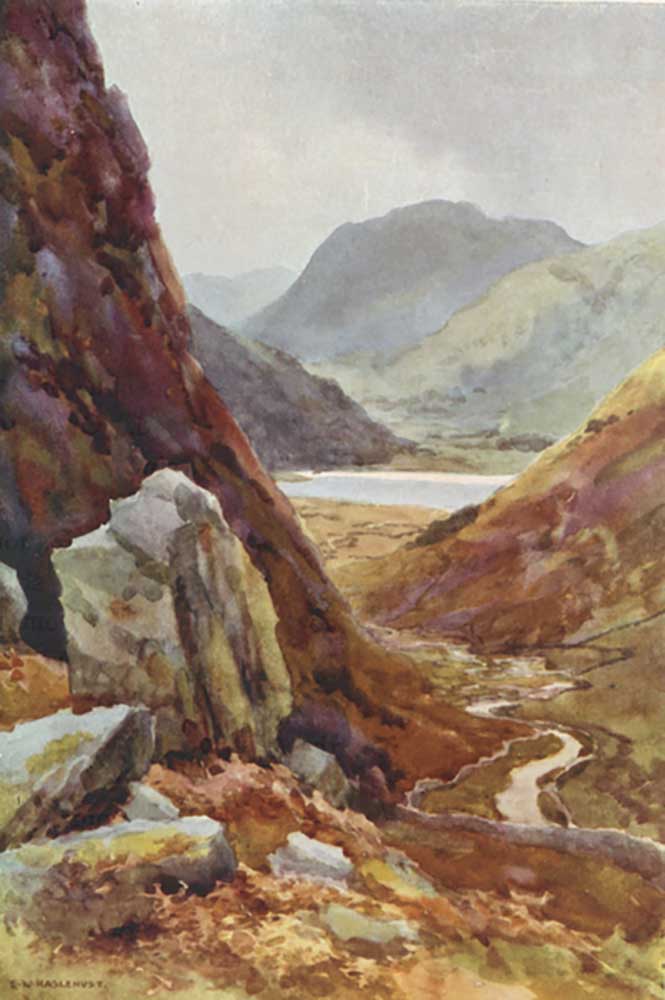 Kirkstone Pass und Brothers Water from E.W. Haslehust