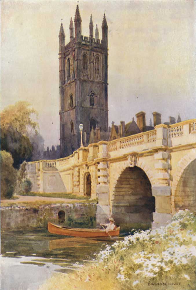 Magdalen Brücke und Turm from E.W. Haslehust