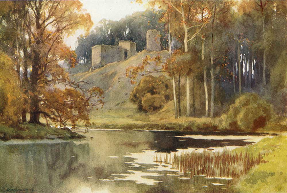 Roxburgh Schloss from E.W. Haslehust