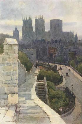 York von der Stadtmauer