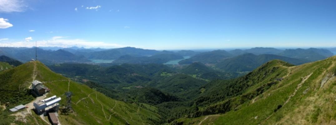 Monte Lema - Panorama from Fabian Schneider