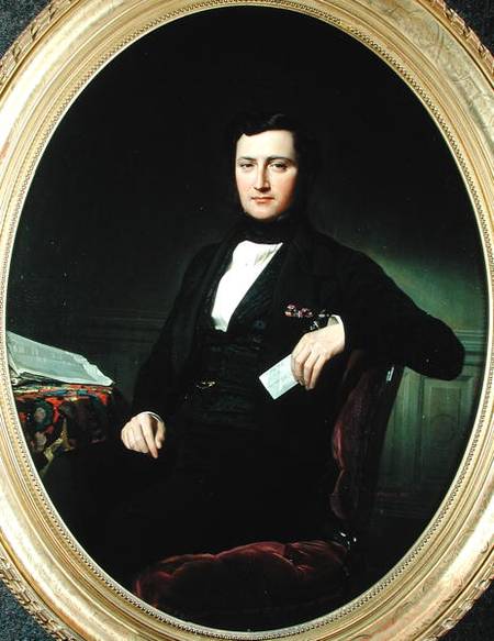 Portrait of Baron Weisweiller from Federico de Madrazo y Kuntz