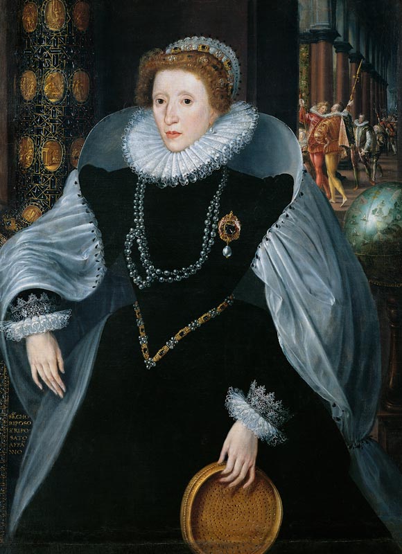 Portrait of Queen Elizabeth I (1533-1603) in Ceremonial Costume from Federico Zuccari