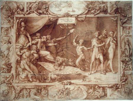 The Calumny of Apelles from Federico Zuccari