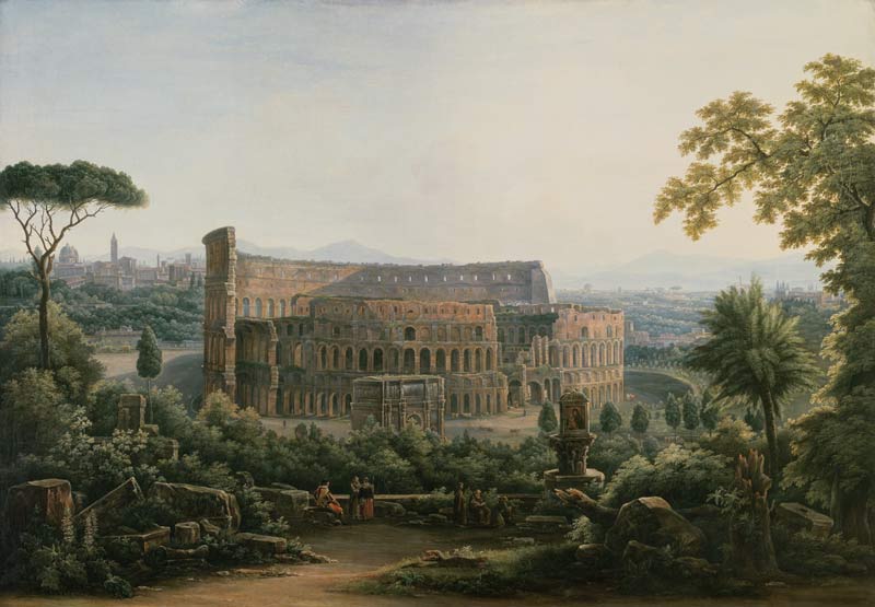 View of the Colosseum, Rome from Fedor Mikhailovich Matveev