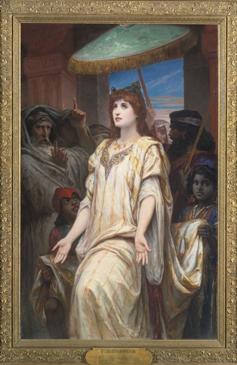 Esther before Ahasuerus from Felix-Joseph Barrias