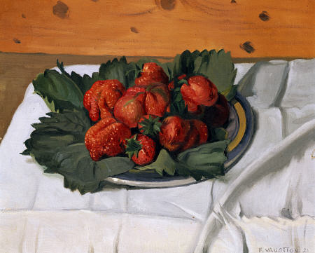 Still Life With Strawberries from Felix Vallotton