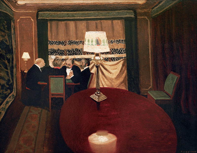 A Round of Poker from Felix Vallotton