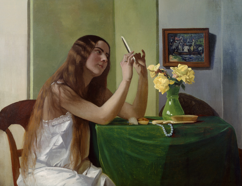 At the Dressing Table from Felix Vallotton
